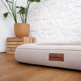 Bild in Galerie-Betrachter laden, Hundebett Toni Beige Memory Matratze