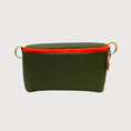 Bild in Galerie-Betrachter laden, Bauchtasche Urban meets Nature Oliv mit Wechselgurt