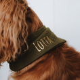 Bild in Galerie-Betrachter laden, Hundehalstuch Musselin Oliv