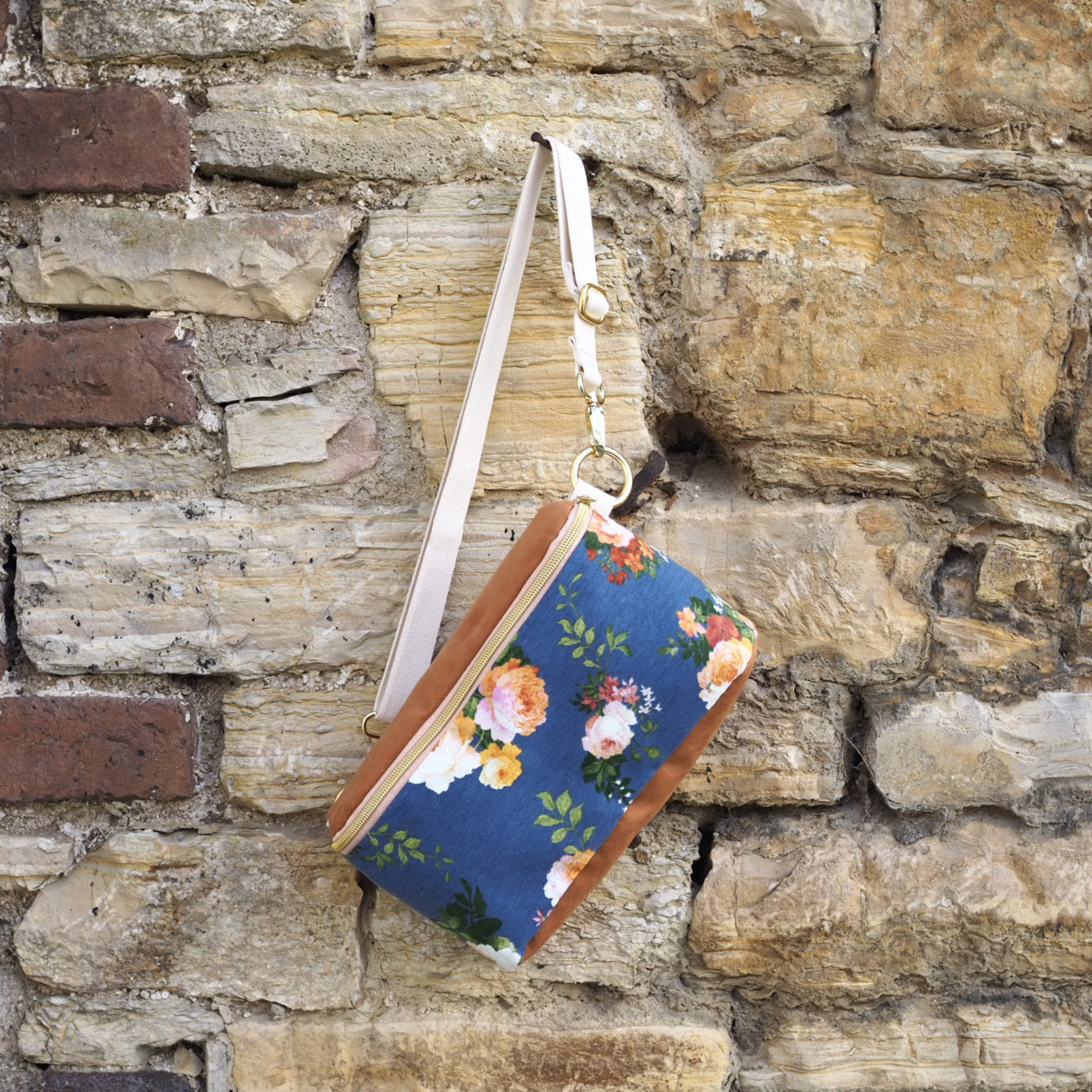 Bauchtasche Flora mit Wechselgurt