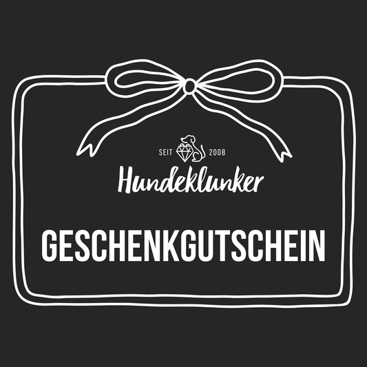 Hundeklunker Geschenkgutschein