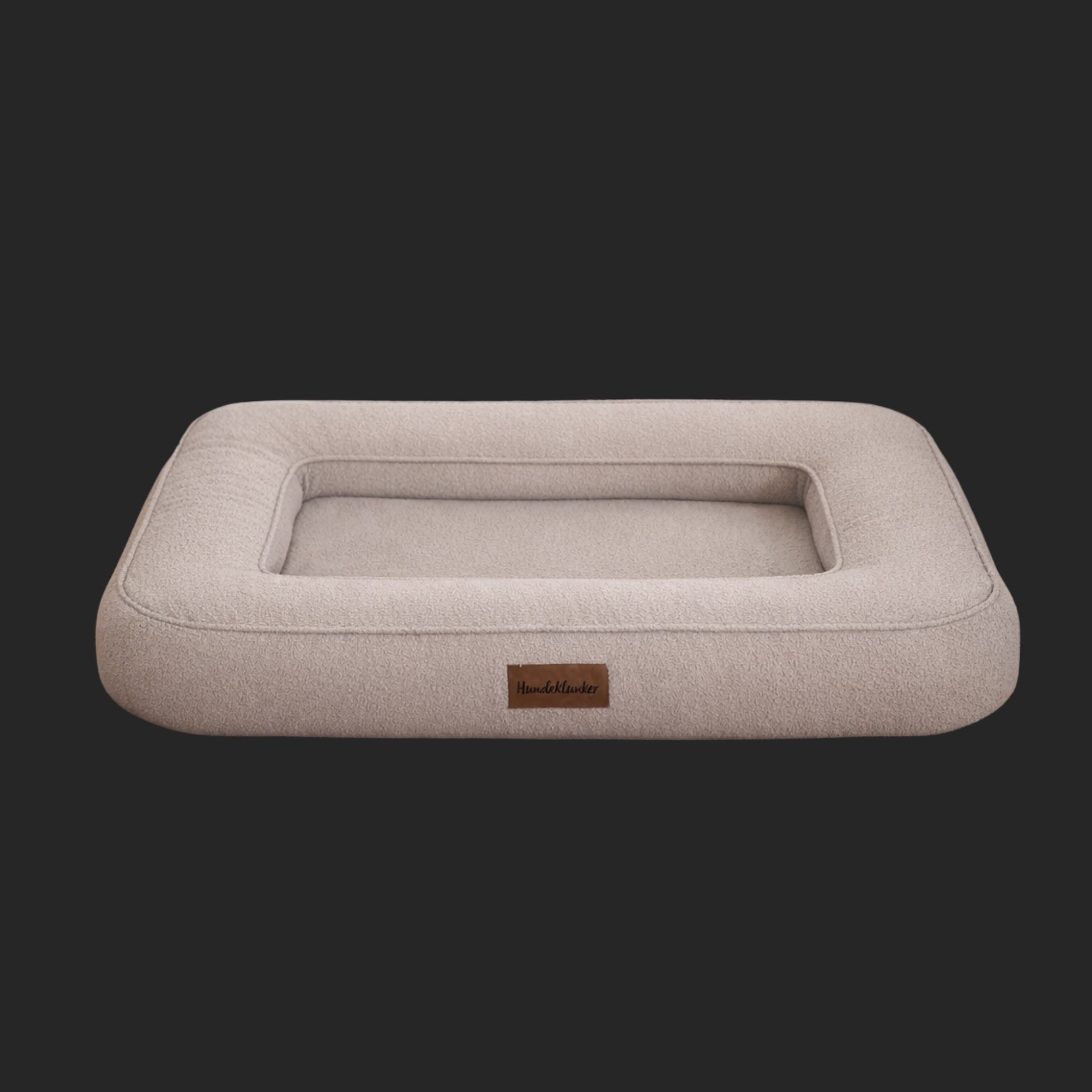 Hundebett Toni Beige Memory Matratze