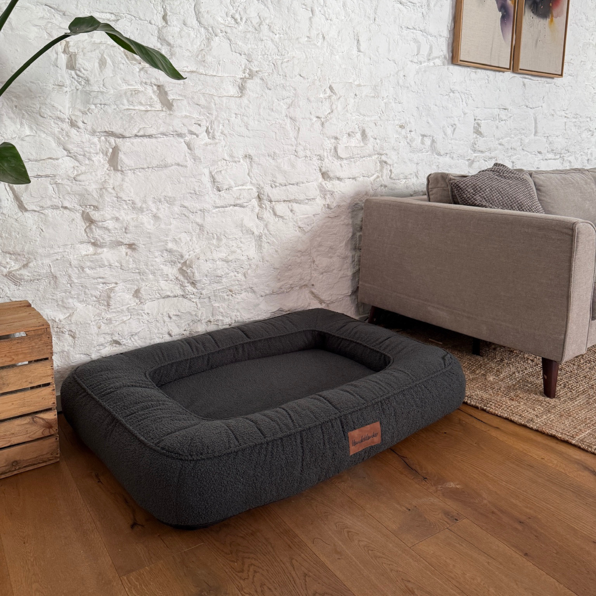 Hundebett Toni Stone Memory Matratze