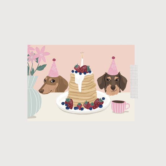 Postkarte BIRTHDAY BRUNCH
