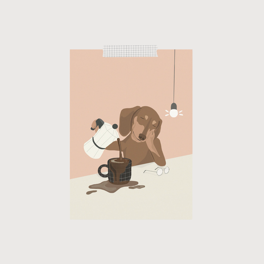 Postkarte COFFEE