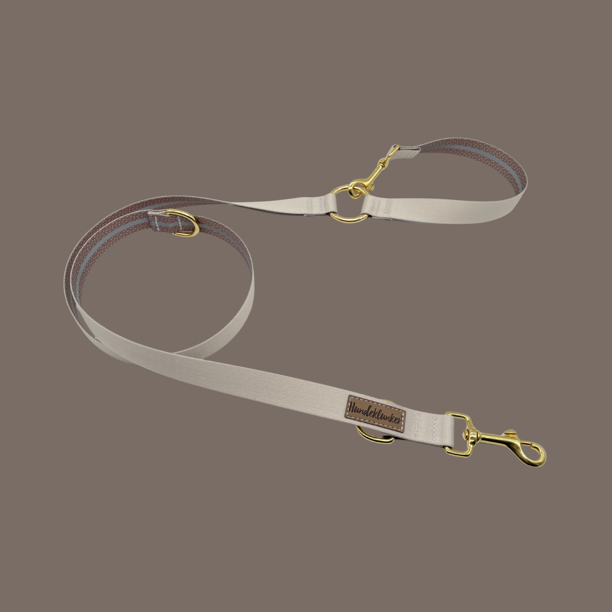 City-Hundeleine Urban meets Nature Beige