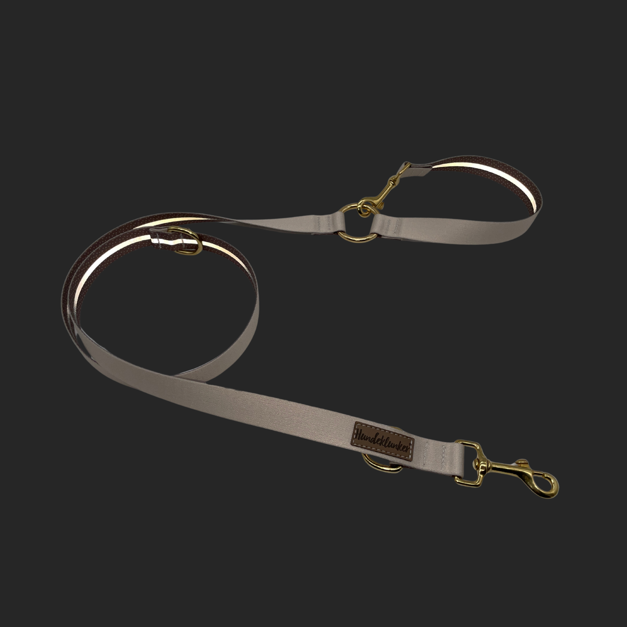 City-Hundeleine Urban meets Nature Beige