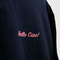 Bild in Galerie-Betrachter laden, Crop T-Shirt BELLO CIAO Schwarz
