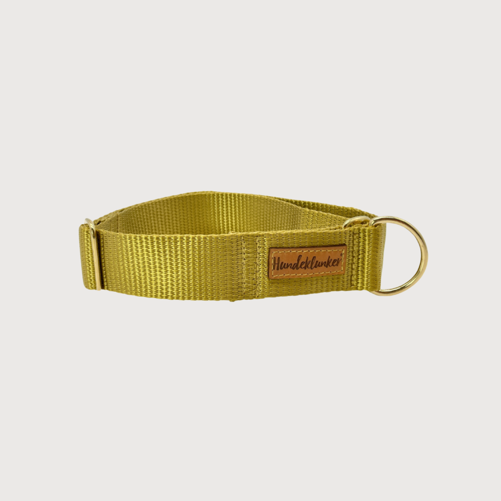 Zugstopp-Hundehalsband Basic Champagner