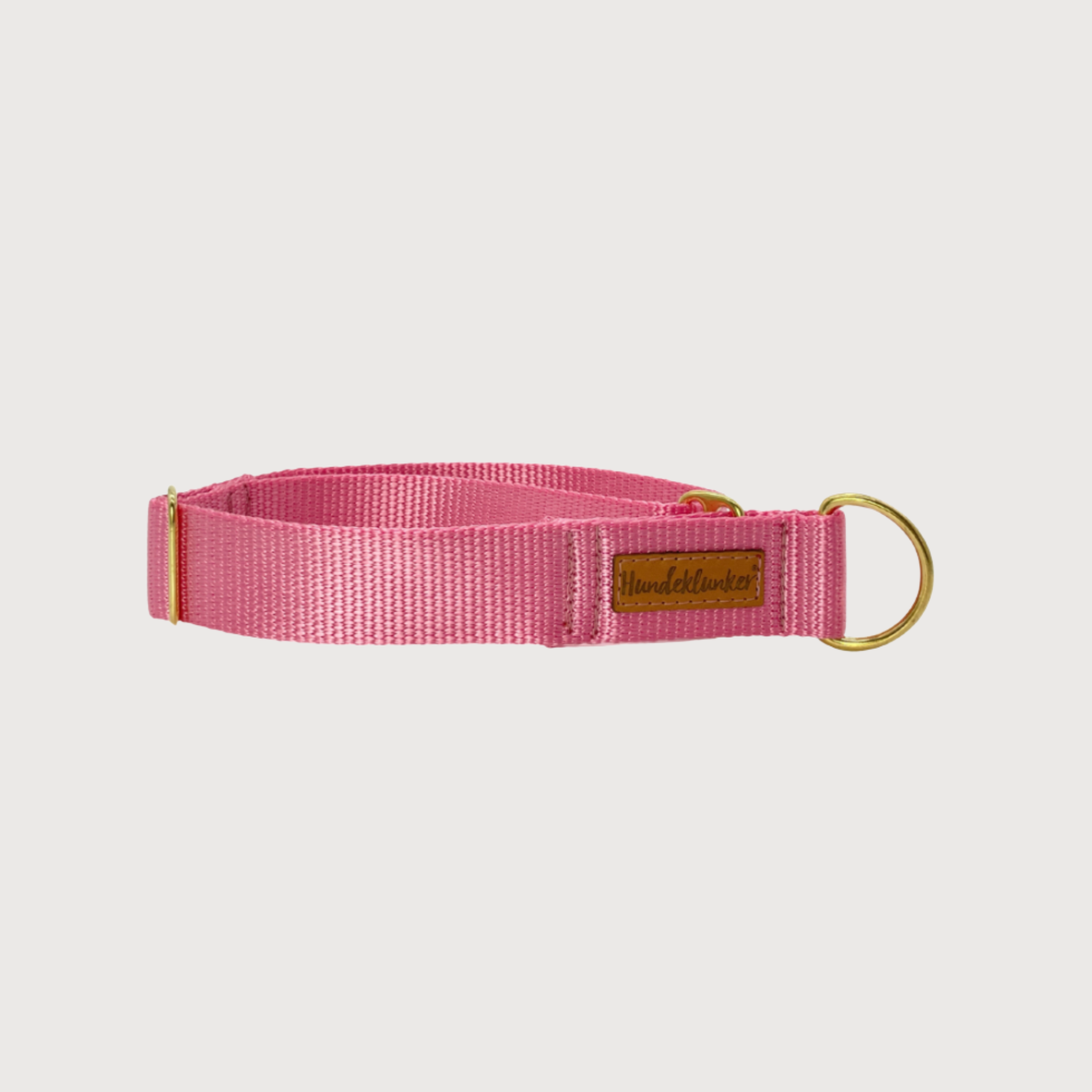Zugstopp-Hundehalsband Basic Pink