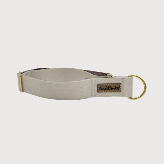 Zugstopp-Hundehalsband Urban meets Nature Beige