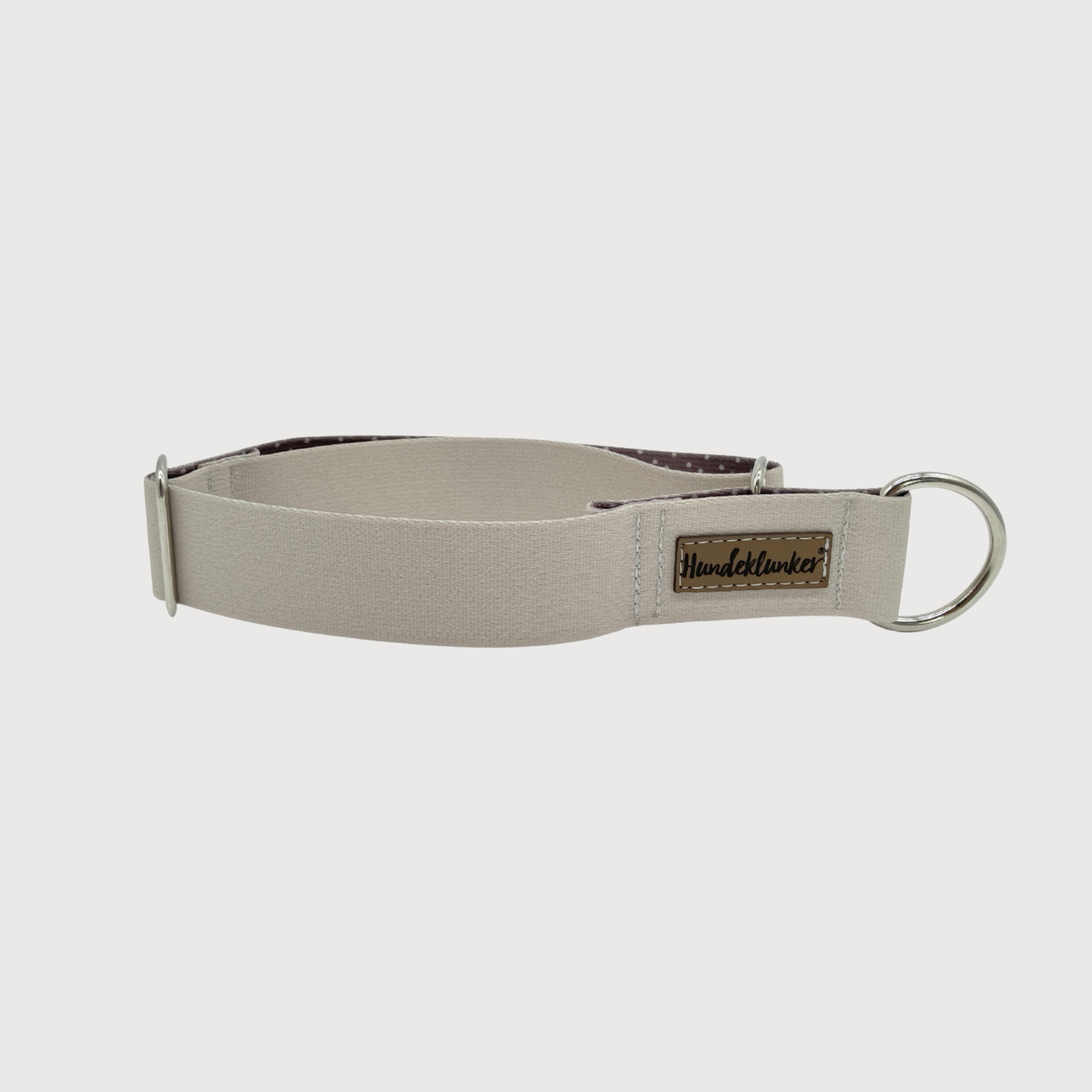 Zugstopp-Hundehalsband Urban meets Nature Beige