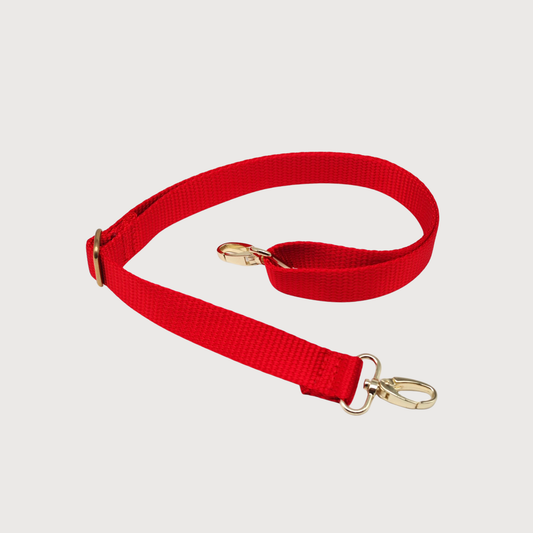 Wechselgurt Basic Rot für Bauchtasche/Shopper