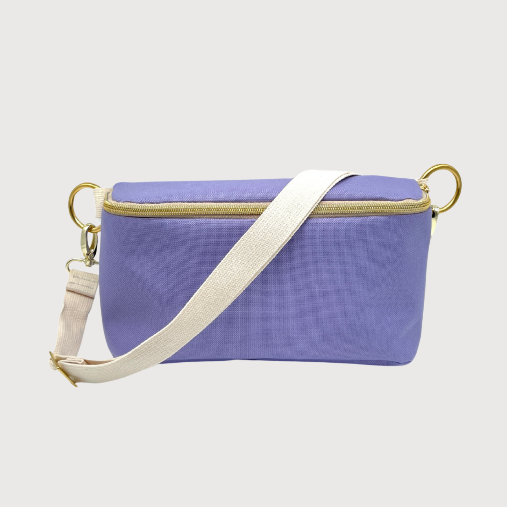 Bauchtasche La vie est belle Lavendel mit Wechselgurt