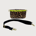 Bild in Galerie-Betrachter laden, Bauchtasche Stay Wild Leo Neongelb mit Wechselgurt
