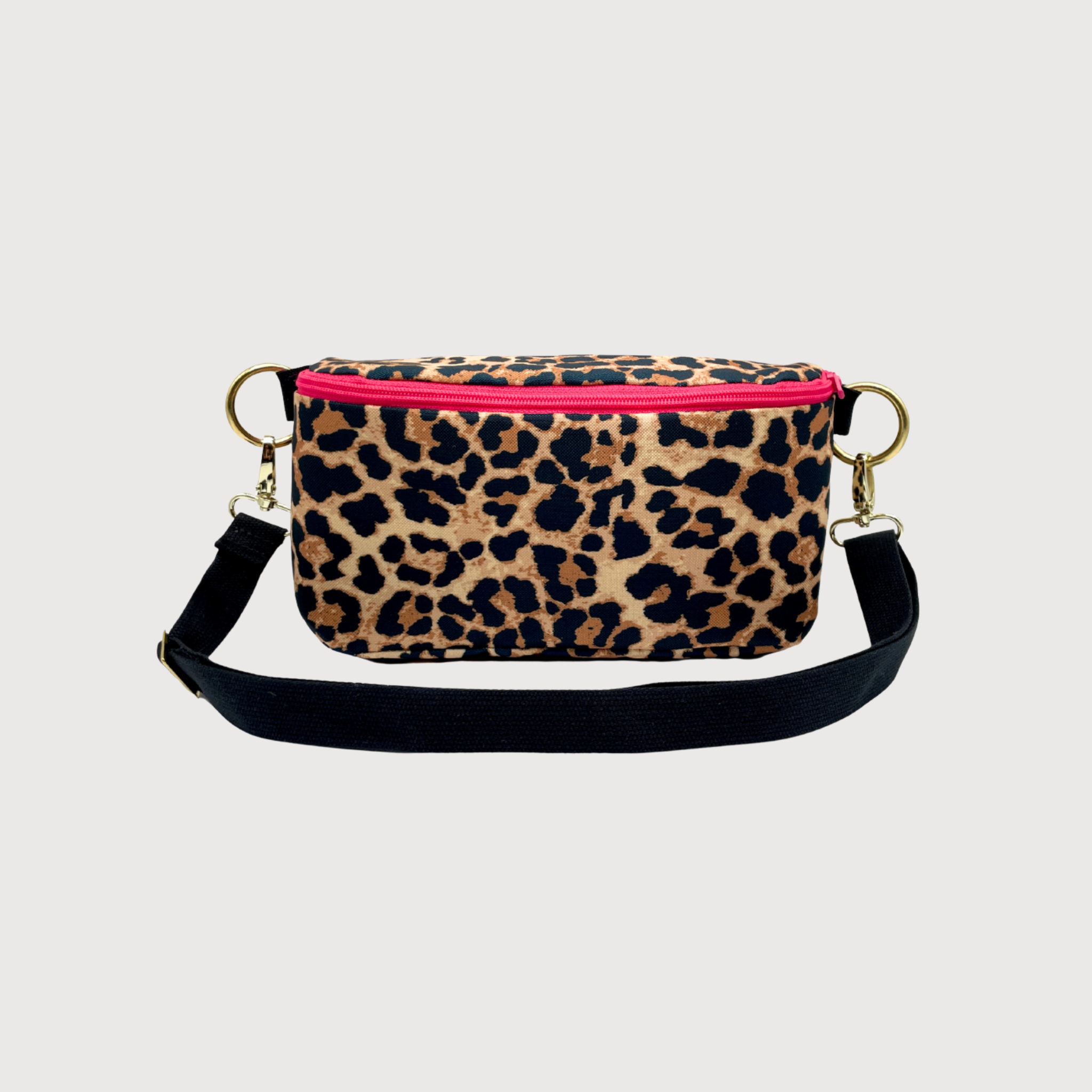 Bauchtasche Stay Wild Leo Pink mit Wechselgurt