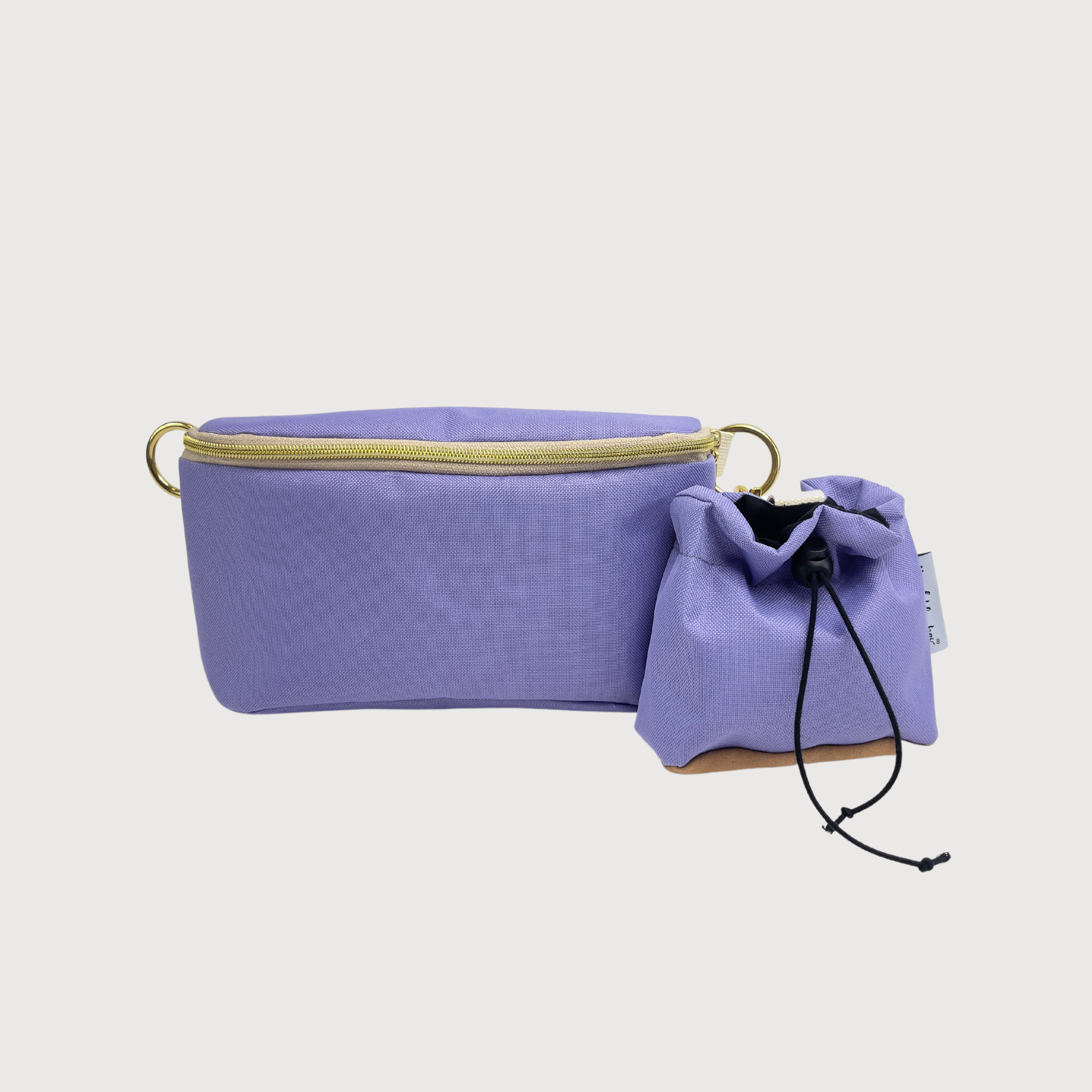 Bauchtasche La vie est belle Lavendel mit Wechselgurt