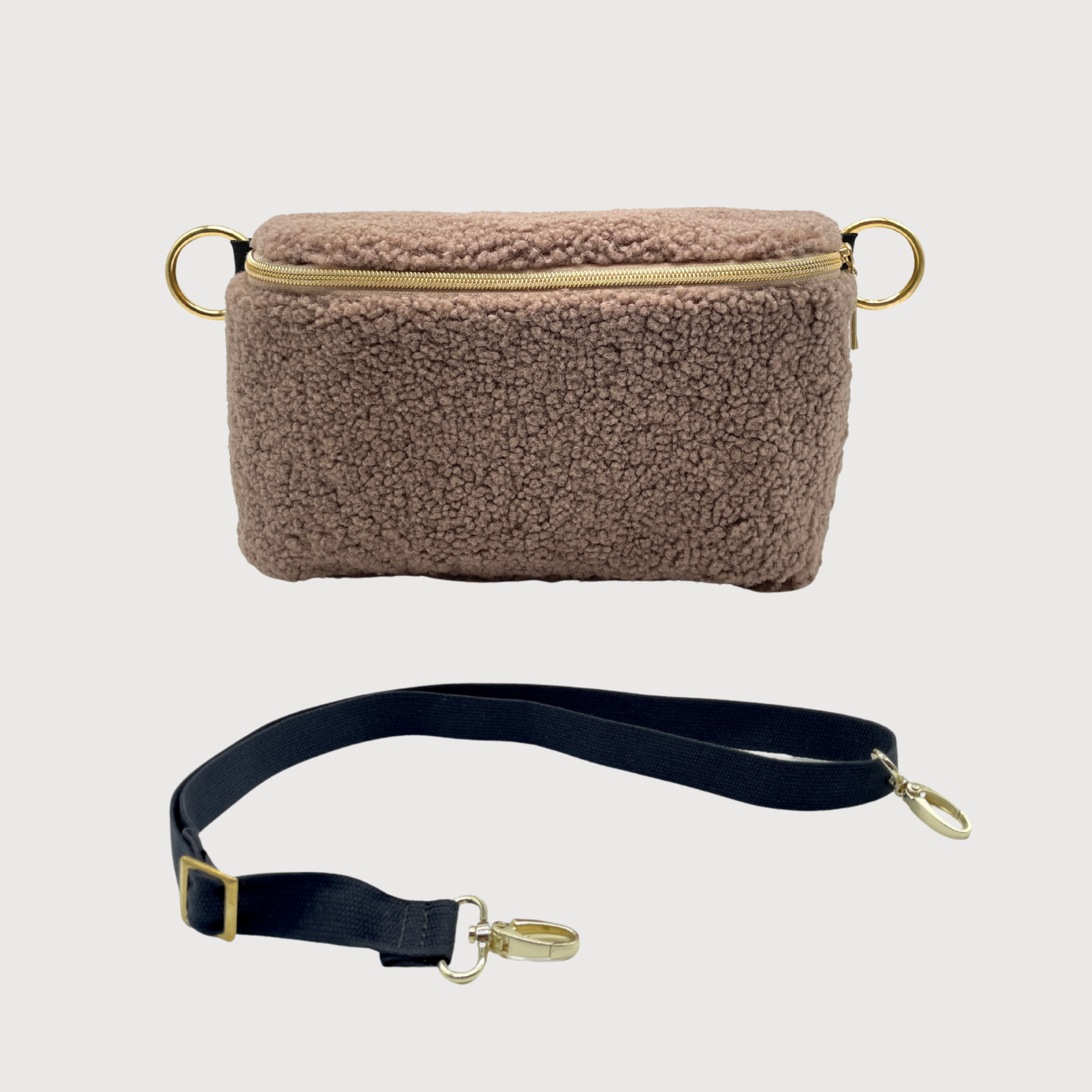 Bauchtasche Urban meets Nature Teddy Taupe mit Wechselgurt