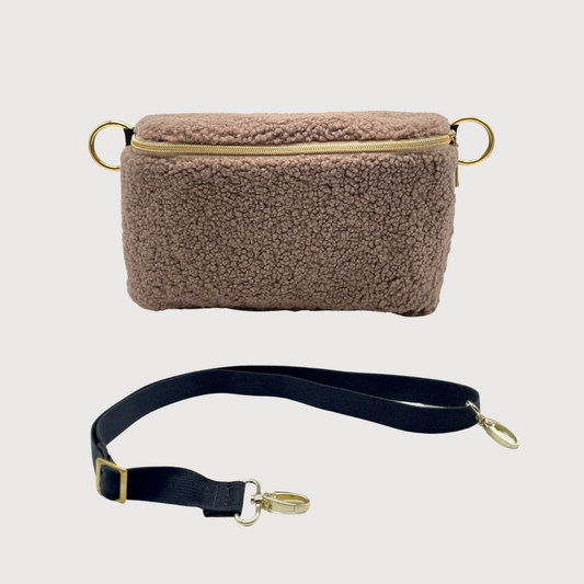 Bauchtasche Urban meets Nature Teddy Taupe mit Wechselgurt