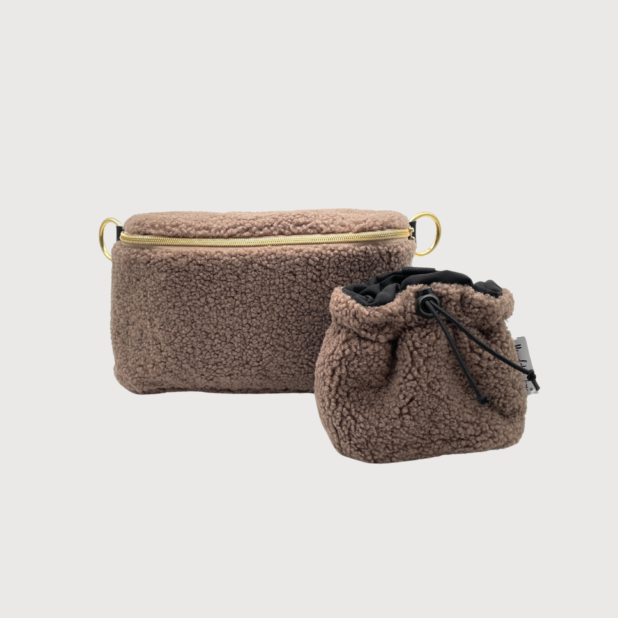 Bauchtasche Urban meets Nature Teddy Taupe mit Wechselgurt