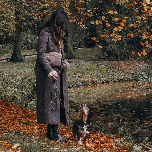 Bauchtasche Urban meets Nature Teddy Taupe mit Wechselgurt