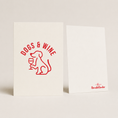 Bild in Galerie-Betrachter laden, Postkarte Dogs & Wine Offwhite
