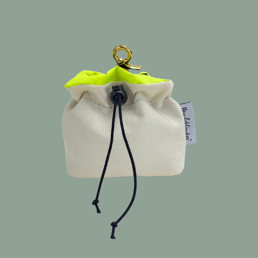 Futterbeutel La vie est belle Beige