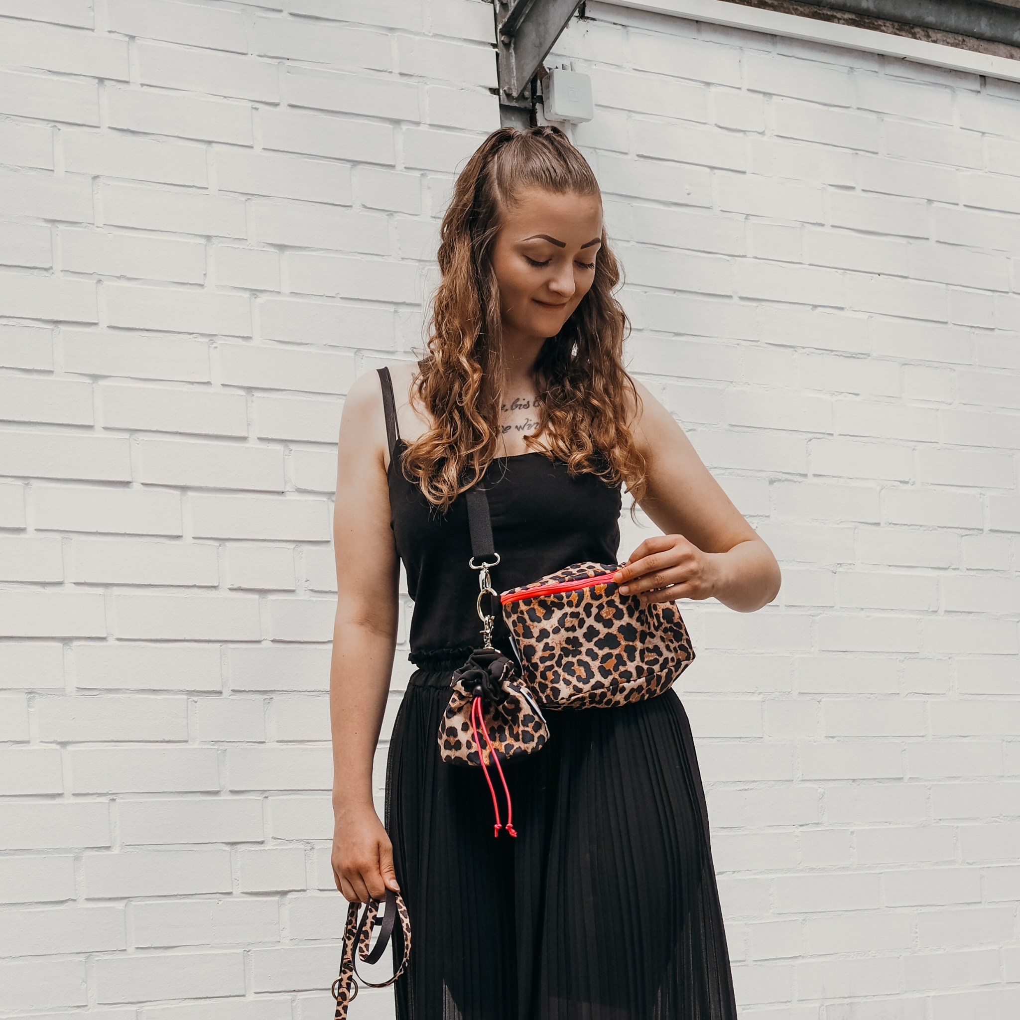 Futterbeutel Stay Wild Leo Pink