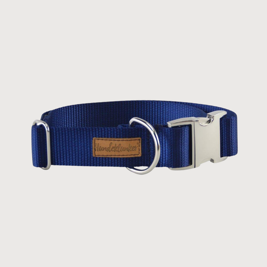 Hundehalsband Basic Blau