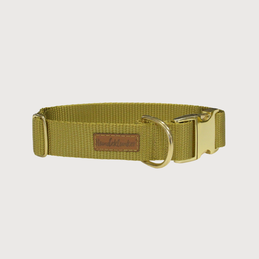 Hundehalsband Basic Champagner