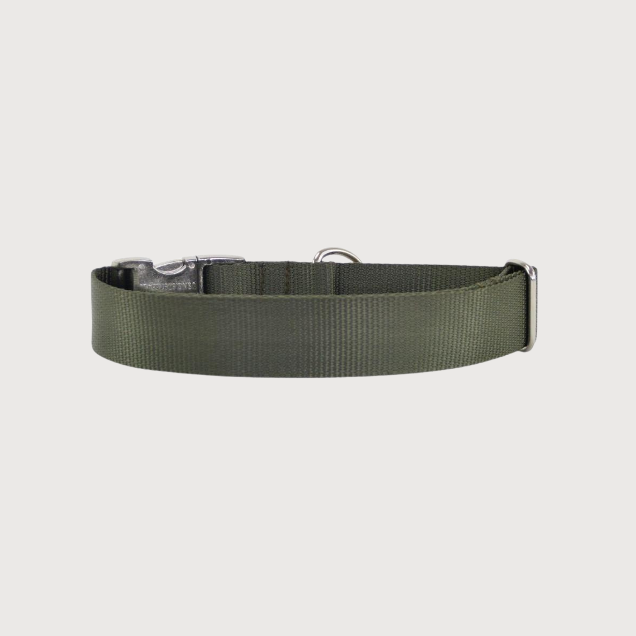 Hundehalsband Basic Oliv