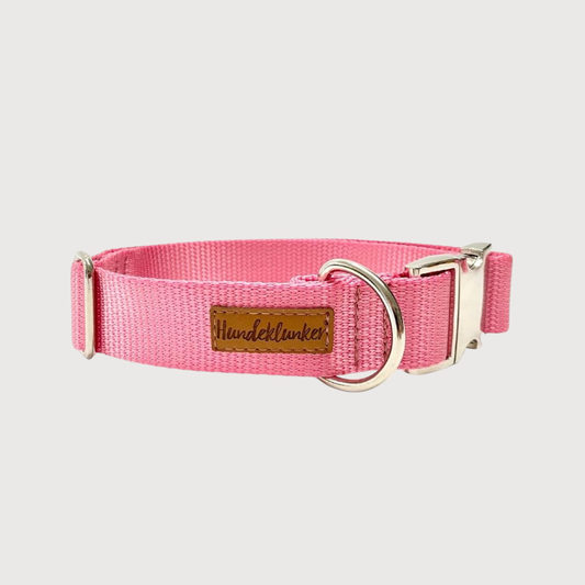 Hundehalsband Basic Pink