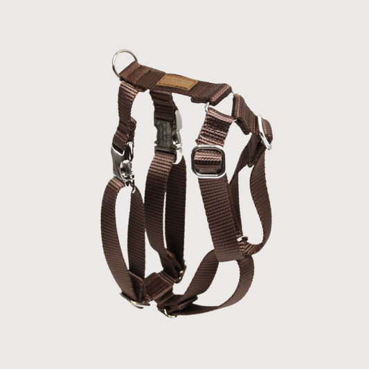 Hundegeschirr Basic Braun