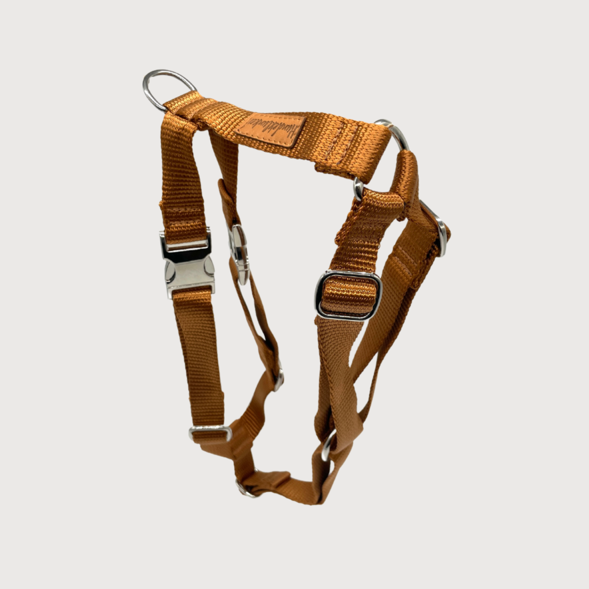 Hundegeschirr Basic Cognac