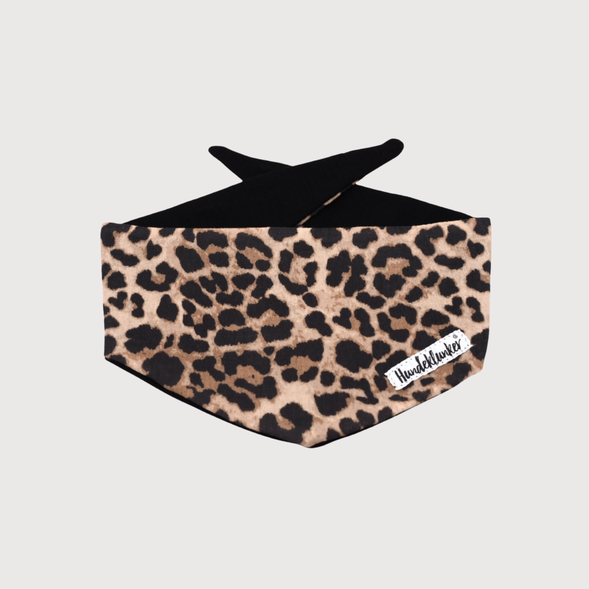 Hundehalstuch Stay Wild Leo Black