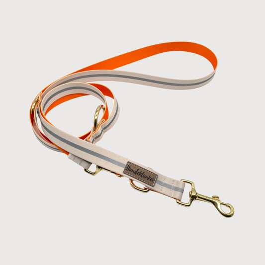 Hundeleine Urban meets Nature Beige Reflektor