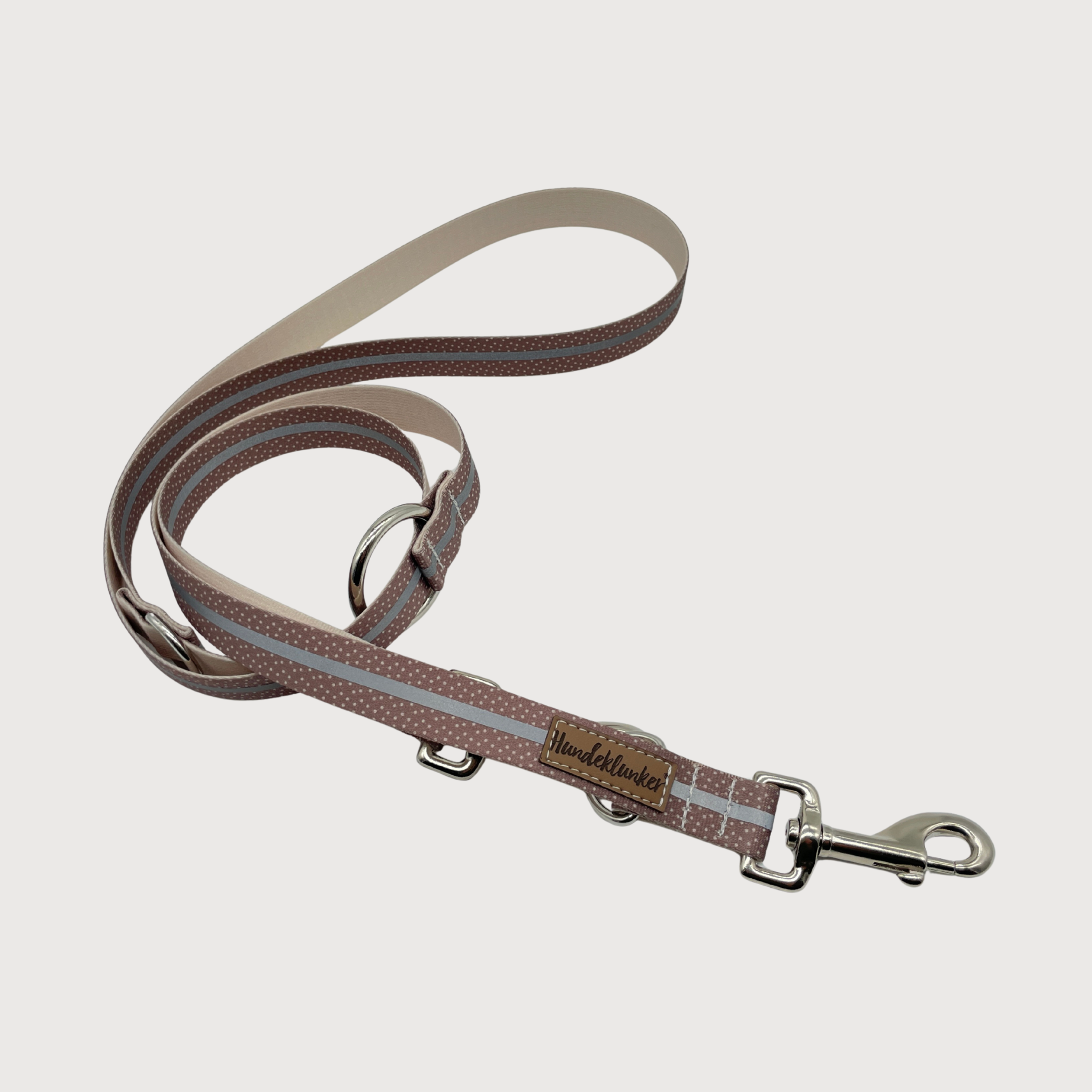 Hundeleine Urban meets Nature Cappuccino Reflektor