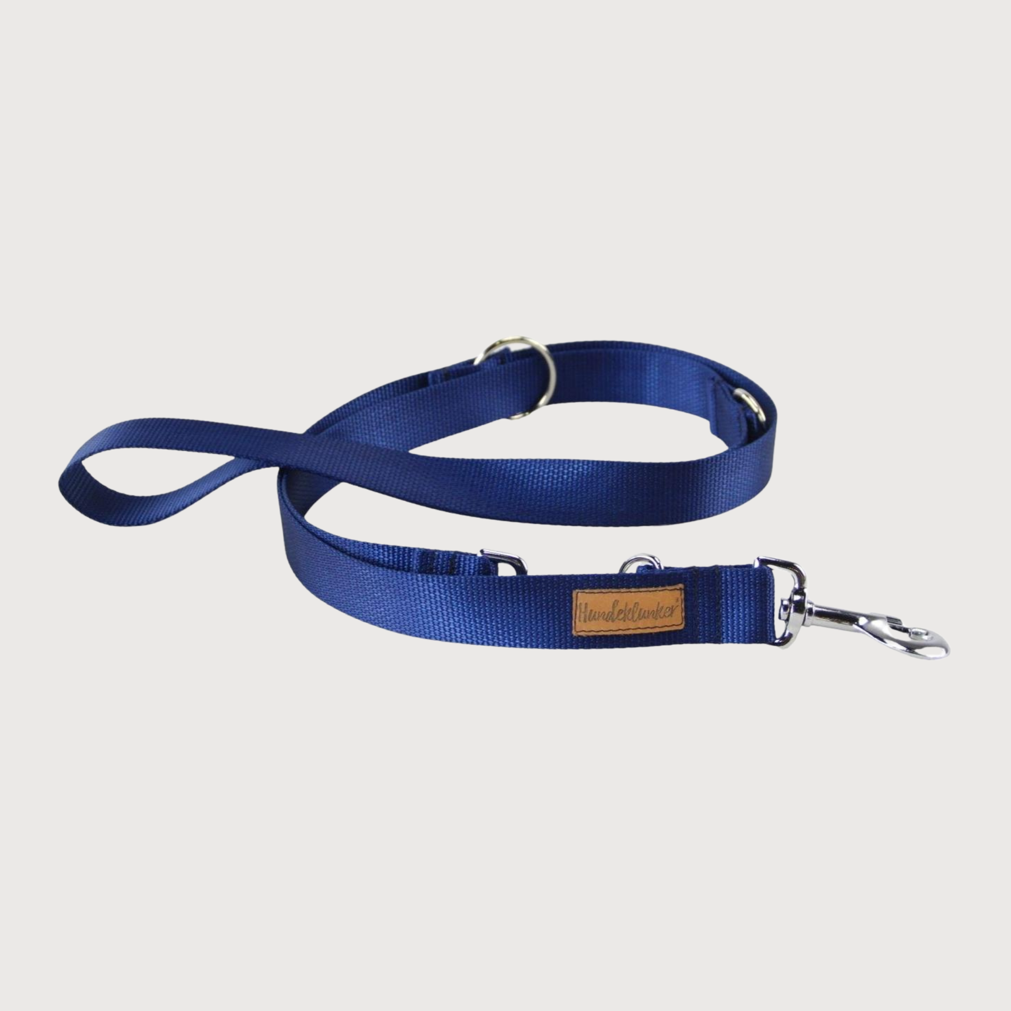 Hundeleine Basic Blau