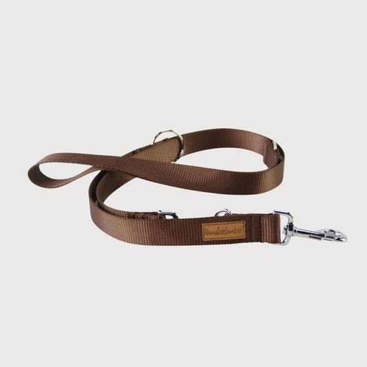 Hundeleine Basic Braun