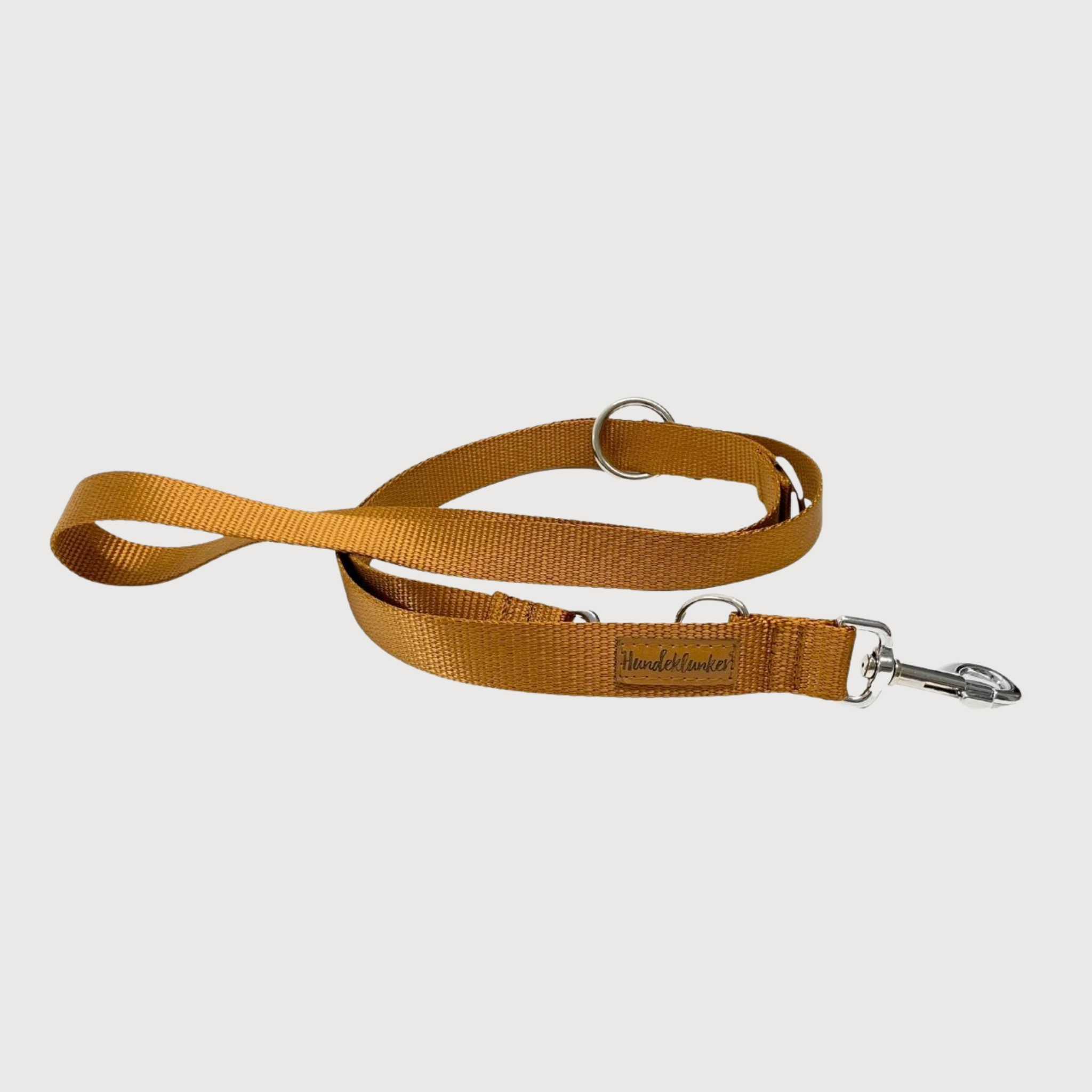 Hundeleine Basic Cognac