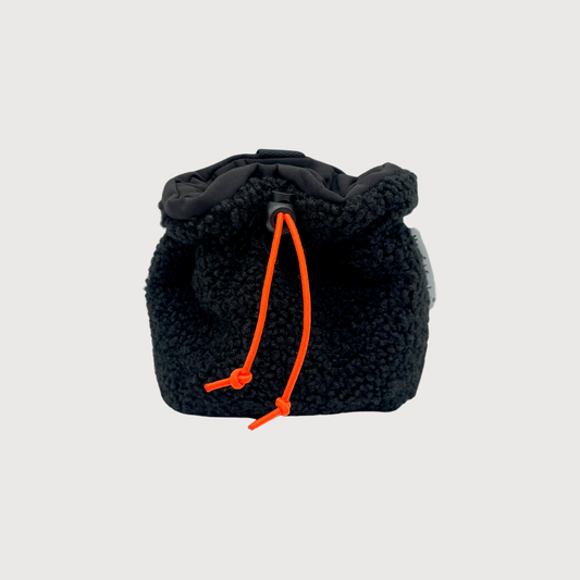 Futterbeutel Stay Wild Teddy Black Neonorange