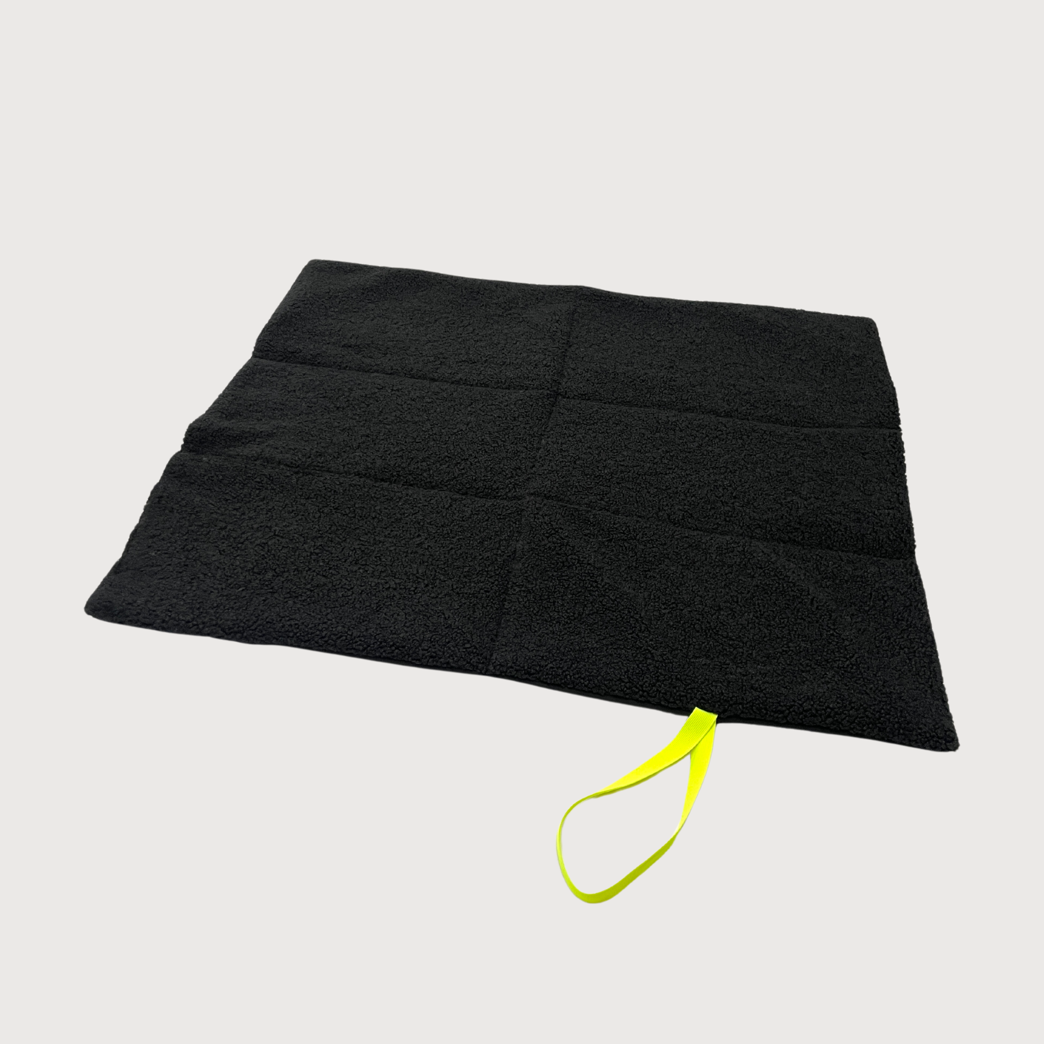 Hundedecke To Go Stay Wild Teddy Black Neongelb