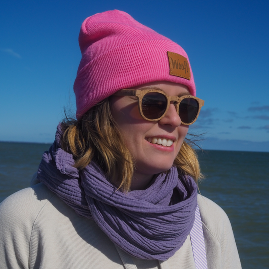 Musselin Tuch Lavendel