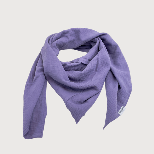 Musselin Tuch Lavendel