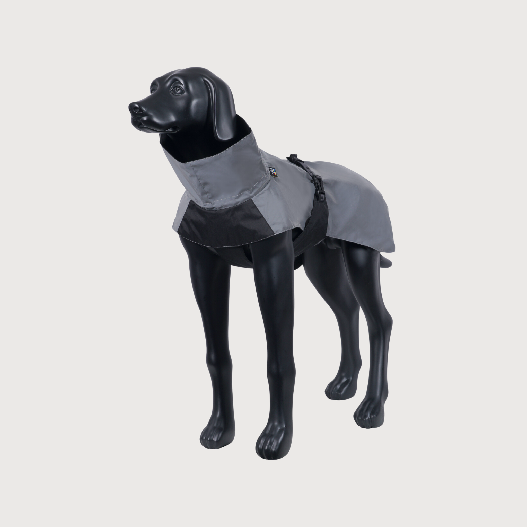 Regenmantel SHINE RAINCOAT - reflektierendes Grau