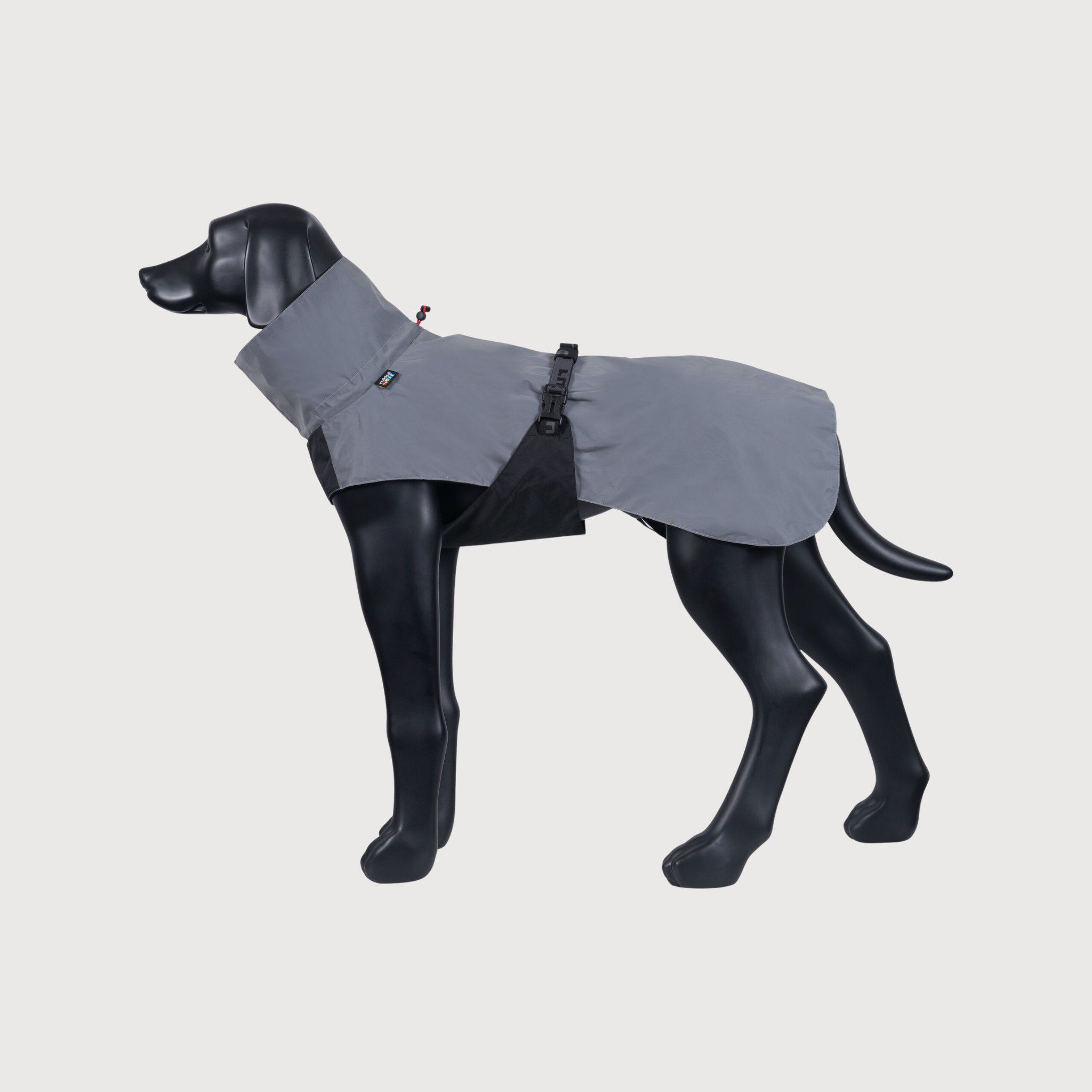 Regenmantel SHINE RAINCOAT - reflektierendes Grau