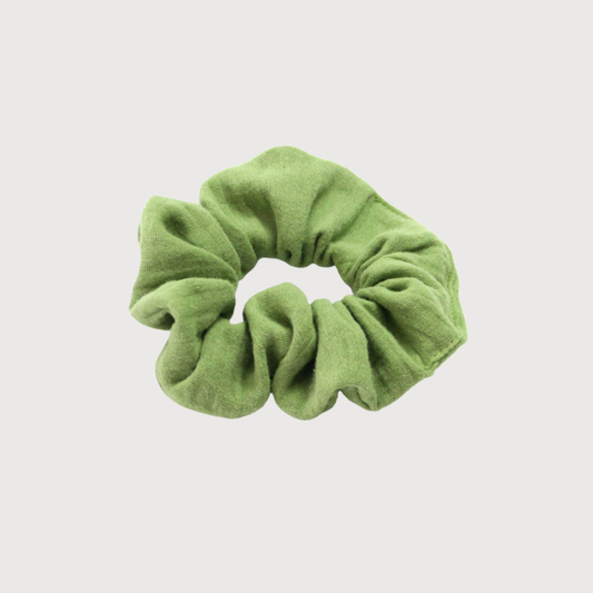 Musselin Scrunchie Kiwi
