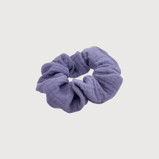 Musselin Scrunchie Lavendel