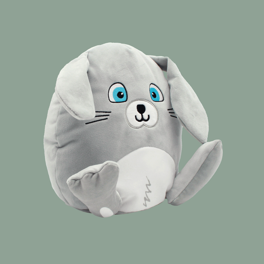 3-in-1 Kuscheltier Hase