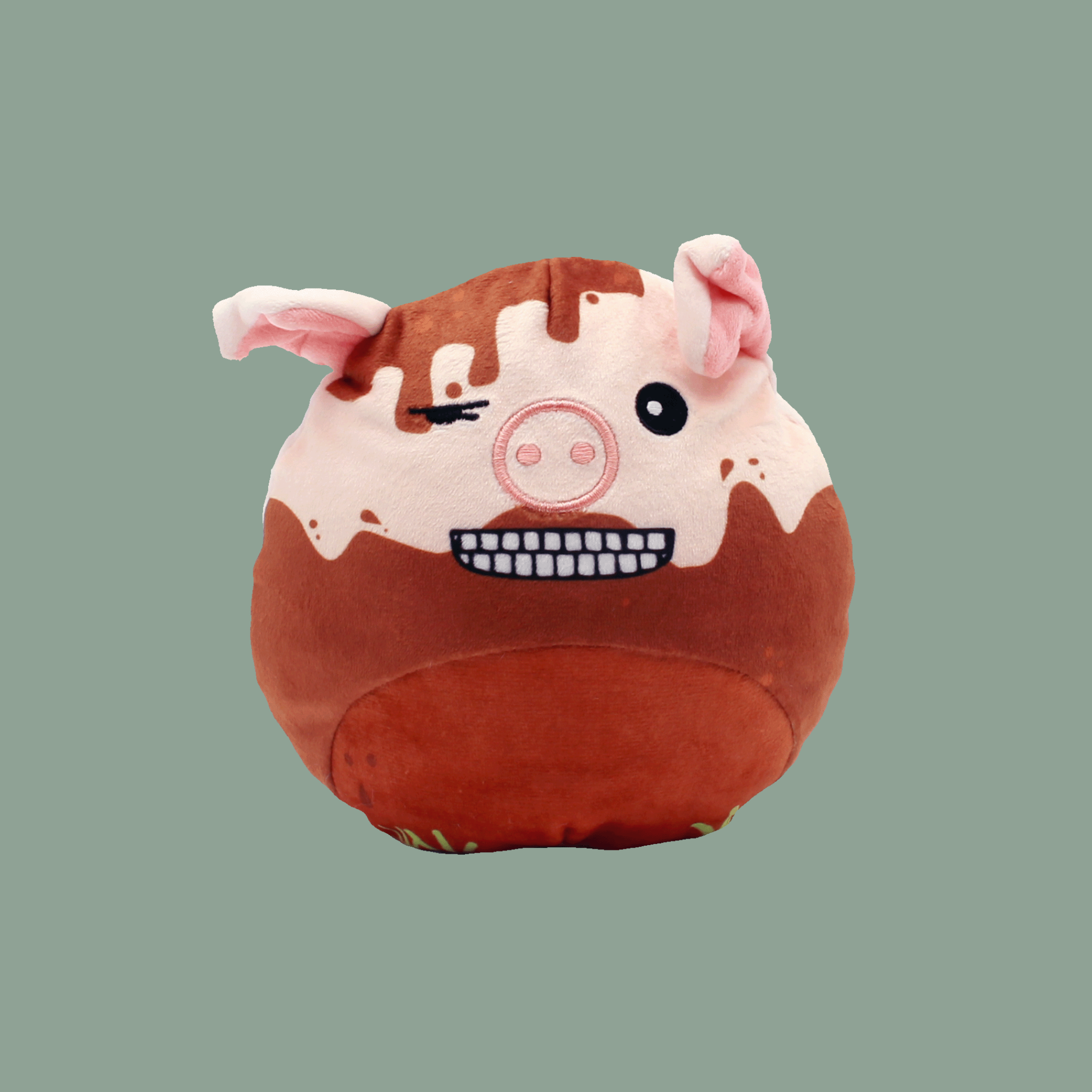 3-in-1 Kuscheltier Schwein